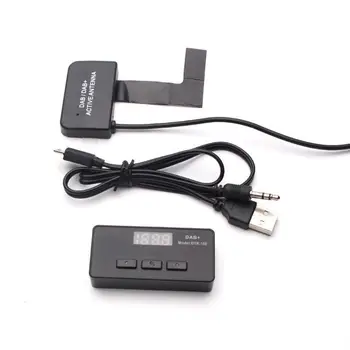 

DC 5V Home Car 3.5 AUX IN IN Interface DAB DAB+ Receiver Signal Radio Antenna For MP3 MP4 MP5 Android WINCE Multimedia Player