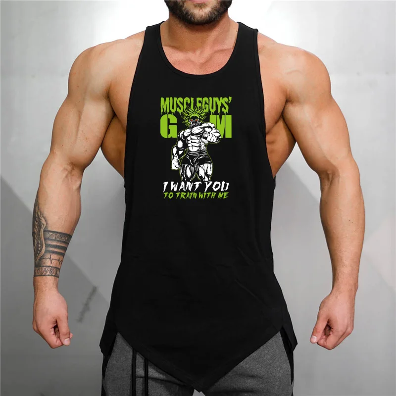 Мужская майка мужские, для бодибилдинга и фитнеса стрингерс майка Топы Singlet брендовая одежда рубашка без рукавов дышащая Спортивная майка