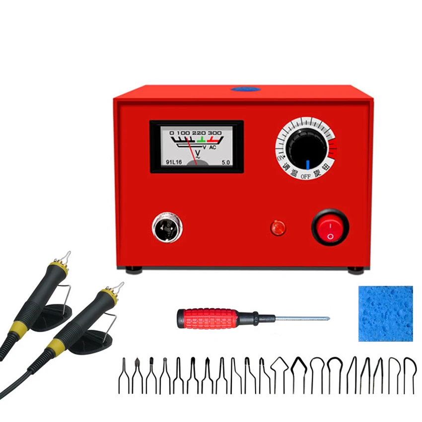 

1PC 50W Multifunction electric pyrography machine pointer instrument XA2-F 2pcs pyrography pen gourd Wooden pyrography machine