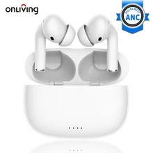 Onliving ep29 bluetooth 5.2 sem fio fone de ouvido com cancelamento de ruído ativo tws fones anc eaphone ipx5 à prova dwaterproof água com duplo micphone