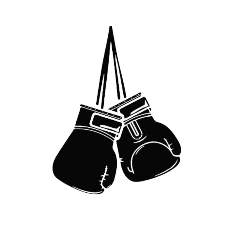 

Personality Motorcycle Car Stickers Boxing Gloves Reflective Decoration Car Styling Vinyl Decal Accessories PVC 14cm X 10cm