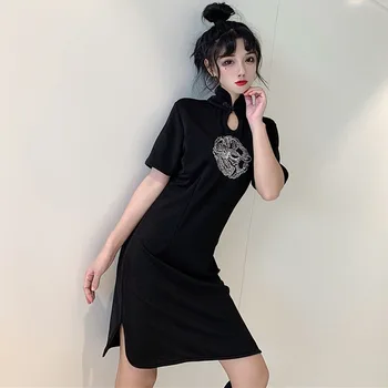 

Chinese Qipao Classic Women Cheongsam Summer sexy Chinese style improved cheongsam dress women's