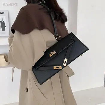 

Classic Shoulder Girl Crossbody Vintage Pu Leather Bag Bags Designer Personality Handbags Lady Casual Women Handbag For Women
