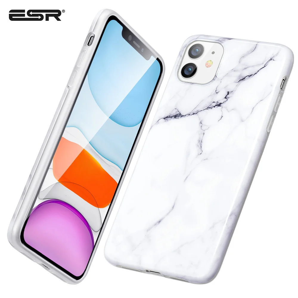 

ESR Marble-Pattern Case for iPhone 11 Pro Max 2019 Cover Slim Soft Flexible TPU for iPhone 11 Pro Phone Back Cover for iPhone 11