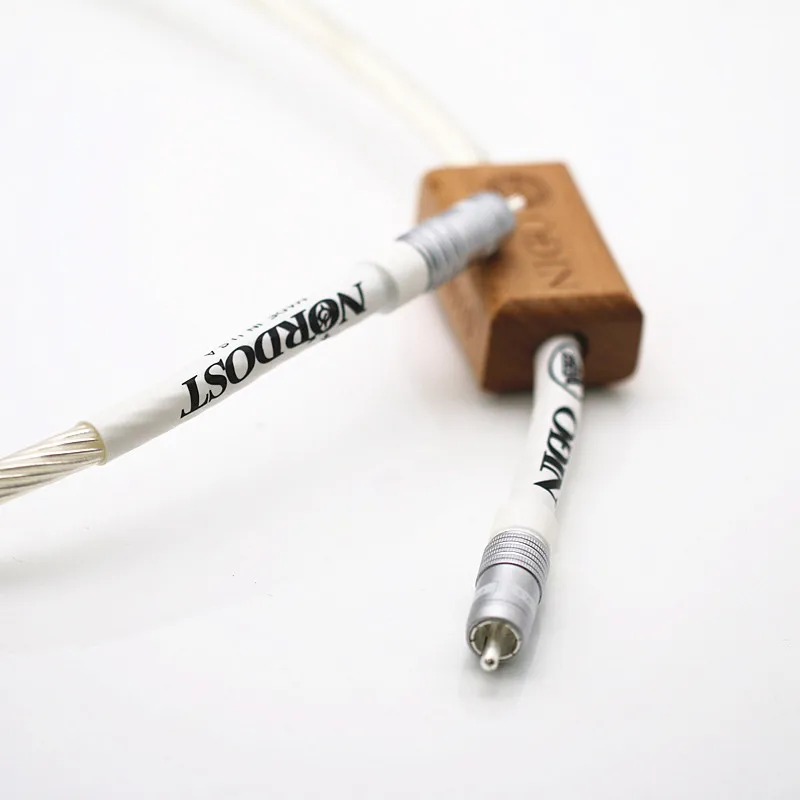 NORDOST Odin чистый серебристый коаксиальный цифровой кабель Звуковой аудиокабель