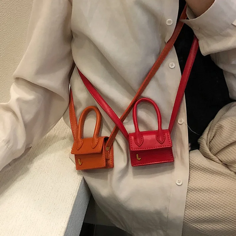 

Mini Ear Bag Women 2019 Western Style Hand Bill of Lading Shoulder Fashion Joker slung Small Square Bag