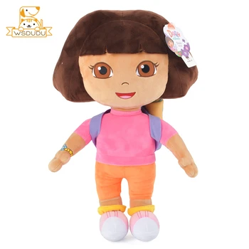 

Cute Dora Cartoon Plush Stuffed Toys Kawaii Smile Girls Figures Explorer Anime Dolls Pillow For Kids Children Gifts Baby Puppet
