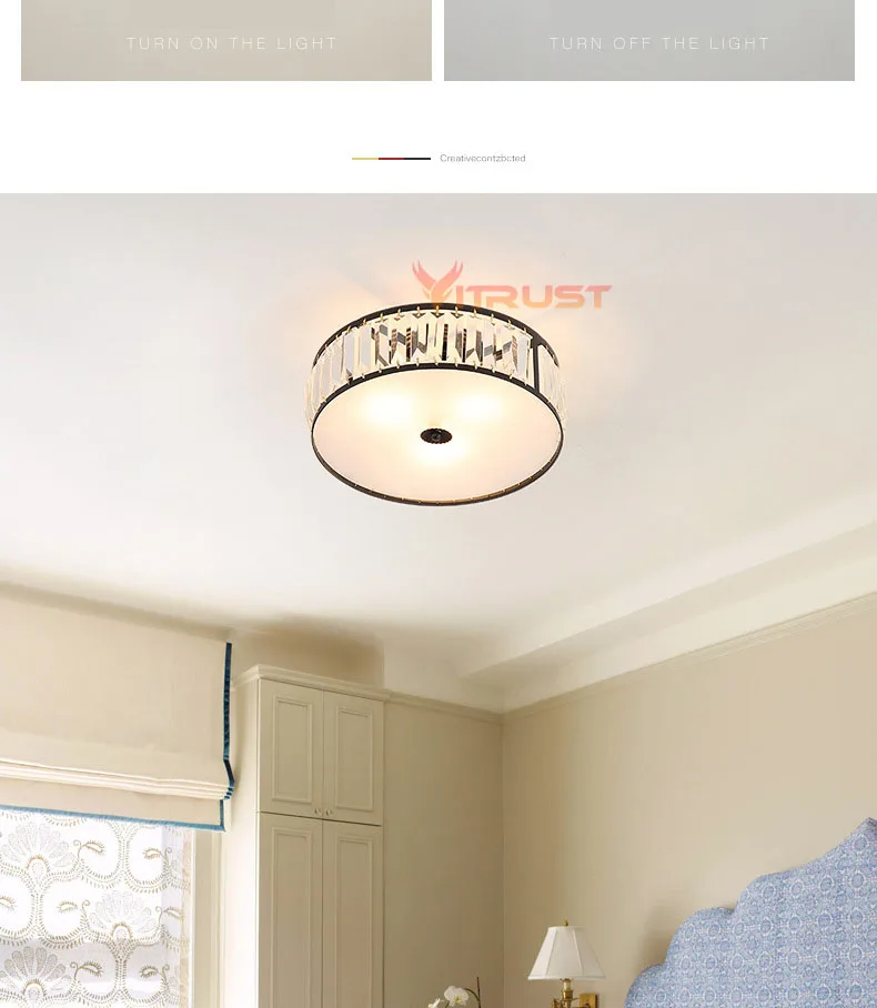 Хрустальный потолочный светильник s современные лампы led plafondlamp luminaria de led plafon Plafonnier светодиодный современный потолочный светильник