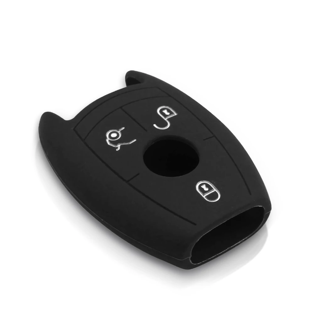 Cover in silicone chiave telecomando per Mercedes Benz C CL CLK E G GL M S SLK Class W203 W204 W210 W211 - H8a1eaf30a6c0476892067110343210cet