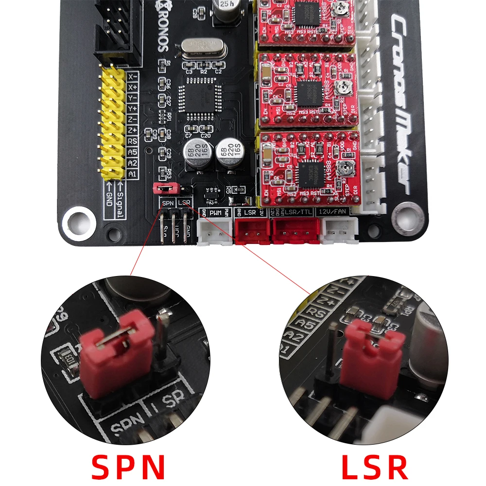 Placa de control reguladora de tensión GRBL 09 o 11 Motor paso a paso de 3 ejes con placa de contro