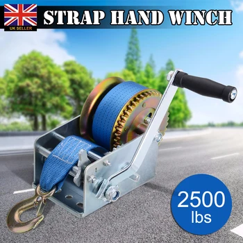 

New Arrival 1pc 2500lbs Manual Hand Winch Crank Gear Tool For Heavy Duty ATV Boat Trailer