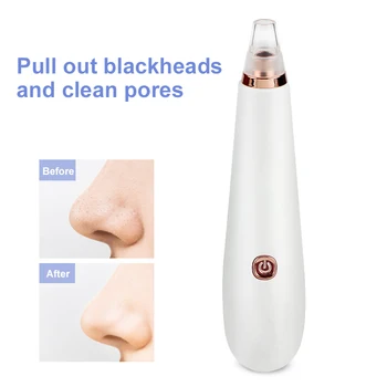 

Blackhead Remover Face Deep Pore Cleaner Acne Pimple Removal Vacuum Suction Facial SPA Diamond Beauty Care Tool Skin Care