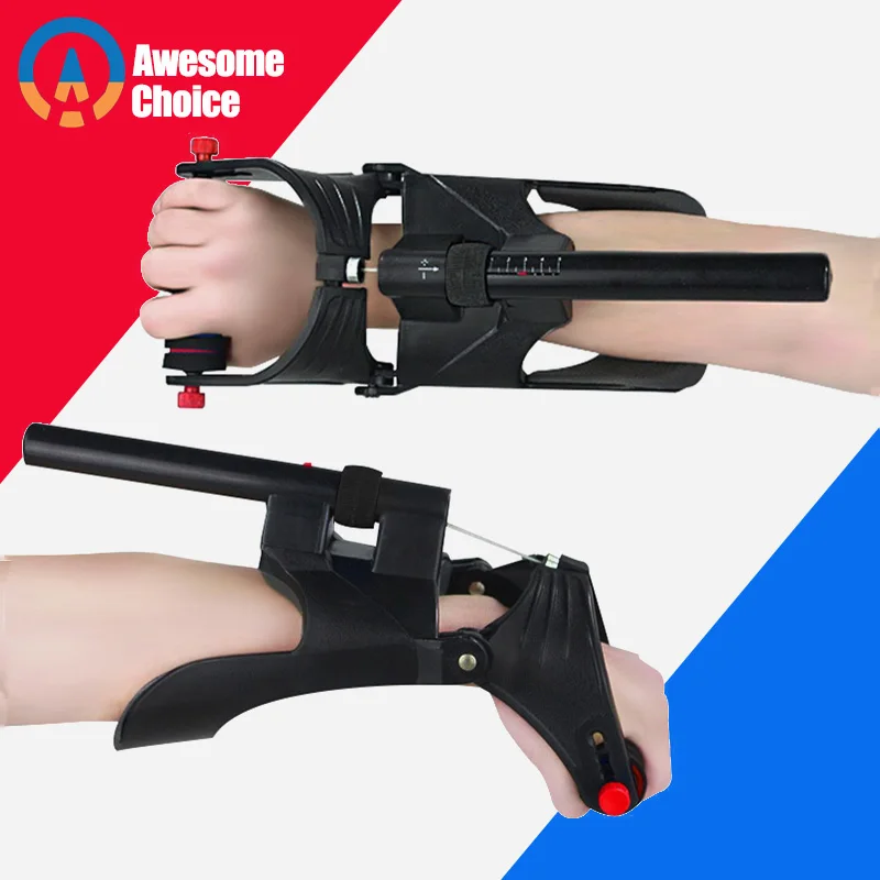 Durable Adjustable Power Forearm Hand Wrist Grip Arm Trainer Wrist Strengthener 
