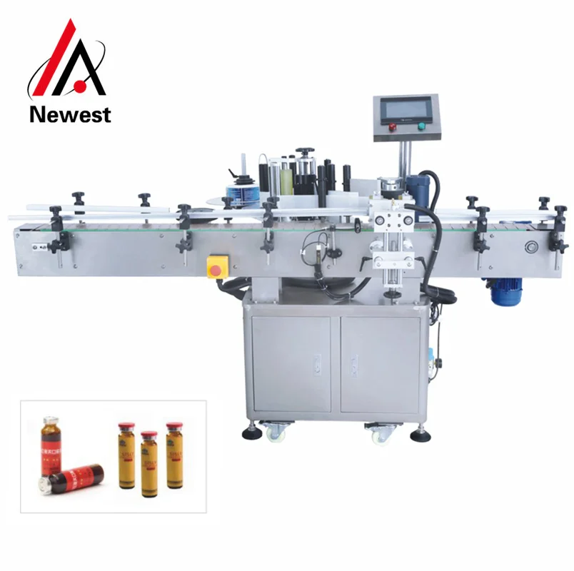 

30-100mm round diameter Plastic Jar/can/glass Round Bottle Labeling Machine/sticker Labeling Machines