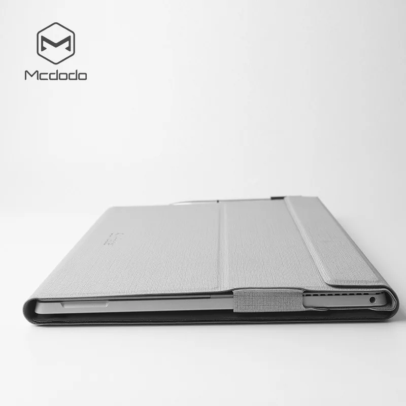 Роскошный чехол-книжка из искусственной кожи для microsoft Surface pro 4/Pro5 /PRO 6 с функцией автоматического сна/пробуждения и держателем для ручек