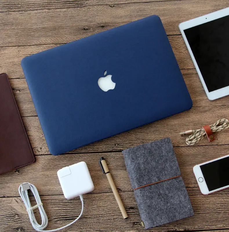 Capa de Couro Noenname para Macbook Capa para Macbook Air 13 m1 Pro 16 Pro 14 12 Air 11.6 m2 15.3 A2941 2023 2023 - Imagem 2