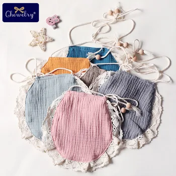 

Baby Bib Cotton 1pc Newborn Solid Color Absorbent Cloth Baby Feeding Drool Bib Lace Bandana Baby Products Cotton Bib Nurse Gifts