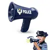 Megaphone for Kids Pretend Props for Kids Children Voice Changer Officer ToysFireman Hat Costume 1