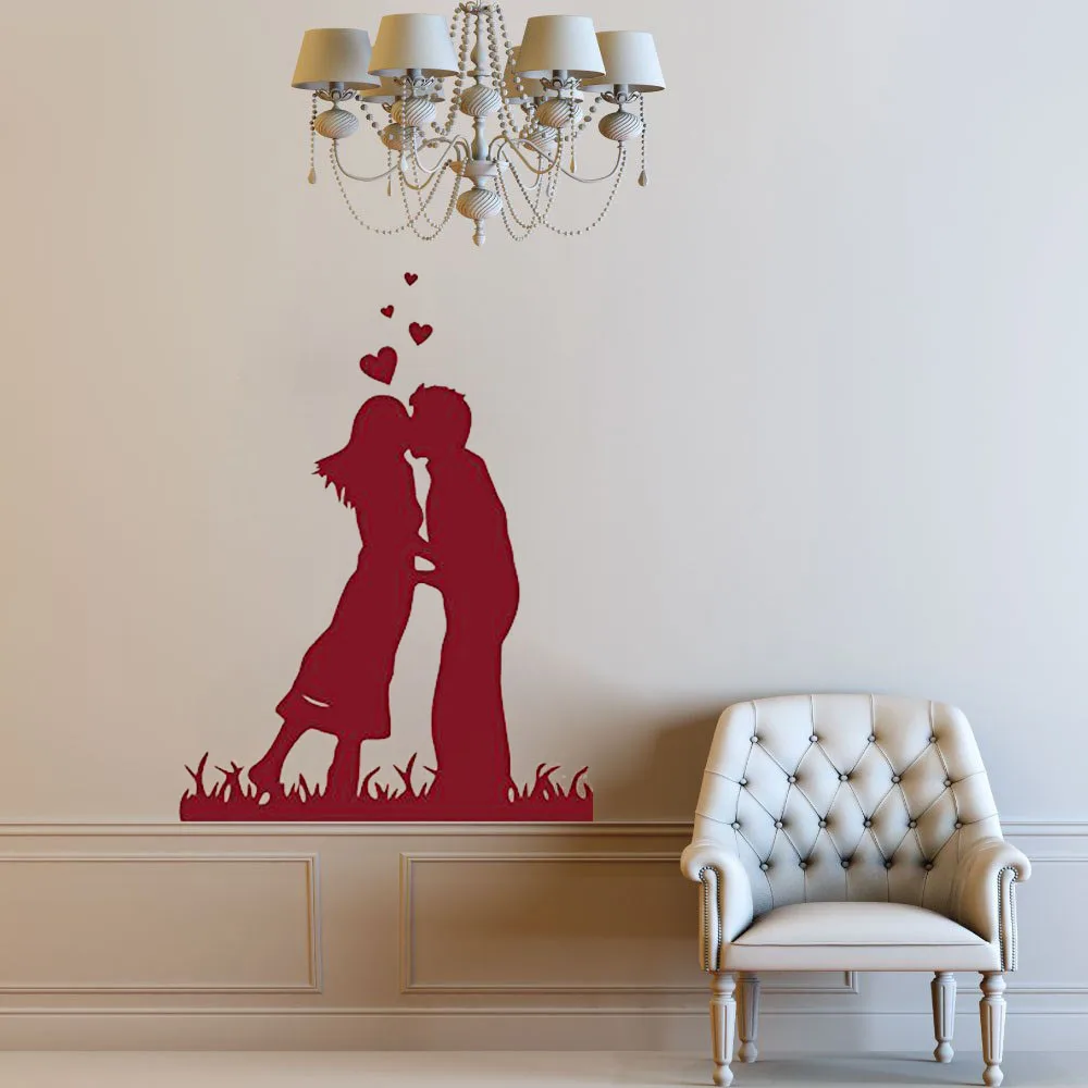 Romantic Bedroom Wall Sticker Decal Mural Art Vinyl Removable Home Decor HH5534 