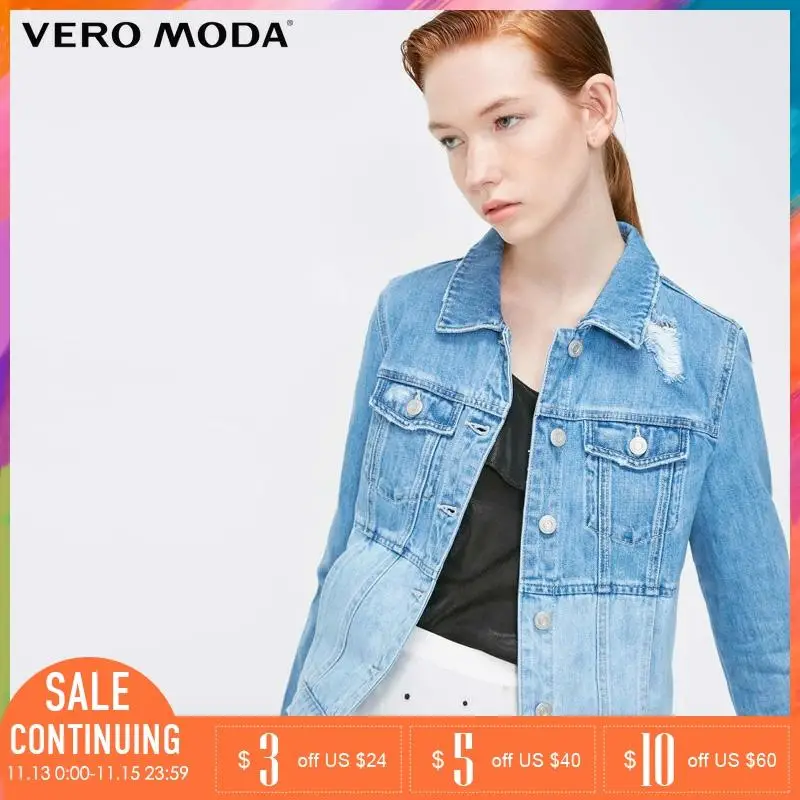 Online Abrigo de chaqueta de mezclilla para otoño | 318357512