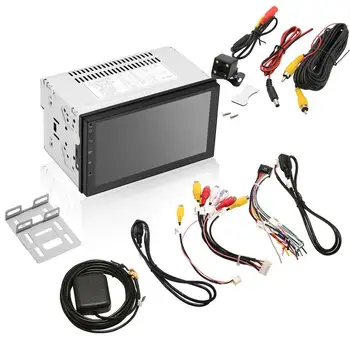 

Car Stereo Navigation Gps Radio Head Unit Usb Camera Mirror Link 2 Din Android 8.1 System Call Function