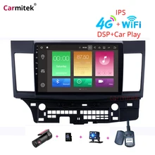 10,1 "Android 9,0 автомобильный Радио мультимедийный плеер для Mitsubishi Lancer 2007-2012 экран WIFI Bluetooth GPS навигация головное устройство(China)