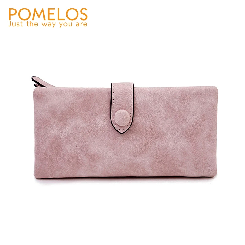 

POMELOS 2020 New Women Long Soft Comfortable and Compact Wallet Excellent Quality PU Leather Practical Roomy Purse For Ladies