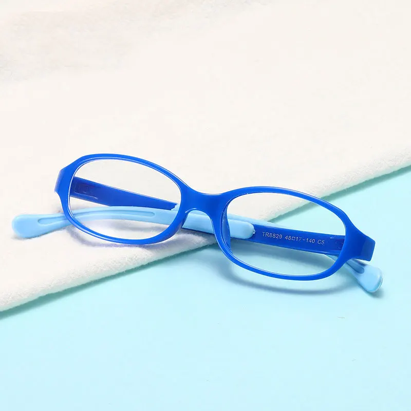 

Logorela New Baby Anti-blue Light Silicone Glasses Brand Children Soft Frame Goggle Plain Glasses Kids Eye Fame Eywear 8829