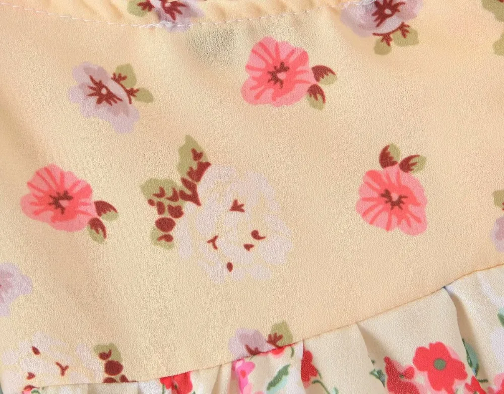 Linjiashop/комплект из двух предметов, укороченный топ Soleil, комбинированный цветочный принт, юбка Weber, фиксированный плоский пояс, заниженная талия, костюм, комплект