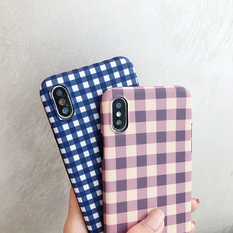Korean Style Glencheck PHone Case (2)