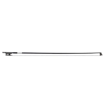 

Carbon Fiber Violin Bow for 4/4 Full Size Violin/Fiddle with Ebony Frog Black Horsehair Paris Eyes