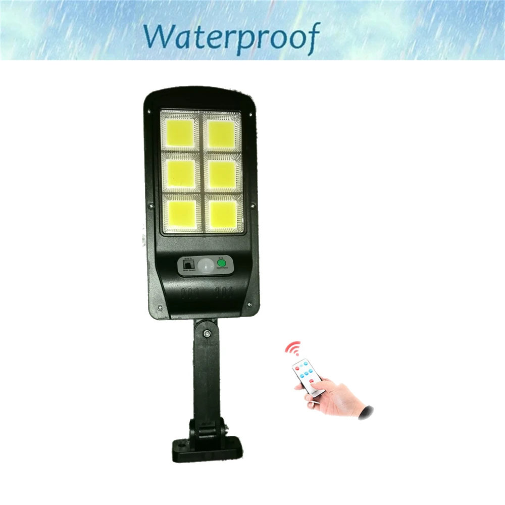 

Solar light lamp floodlight reflector Split Wall Outdoor Extension Cord Waterproof Powered Garden Street Wall Split PIR Motion S
