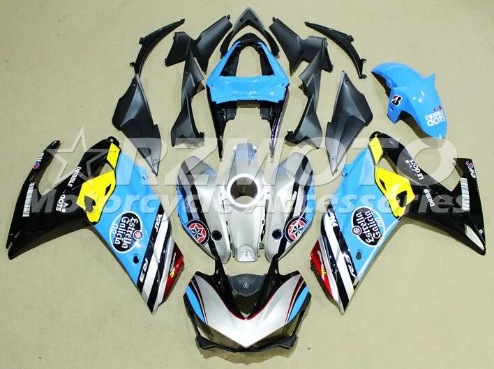 Высококачественный ABS Полный комплект обтекателя, пригодный для YAMAHA R3 R25 14 15 16 17, красивый Небесно-Голубой
