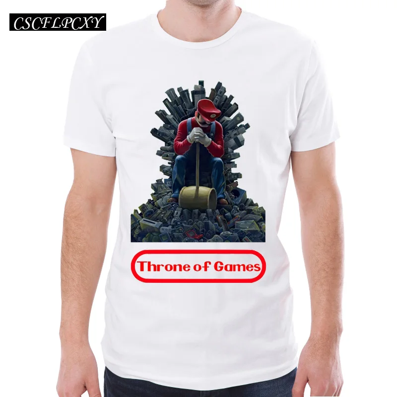 Breaking-Bad-Game-Of-Thrones-Men-T-shirt-Walter-is-Coming-Printed-Funny-Throne-of-Time (2) - 