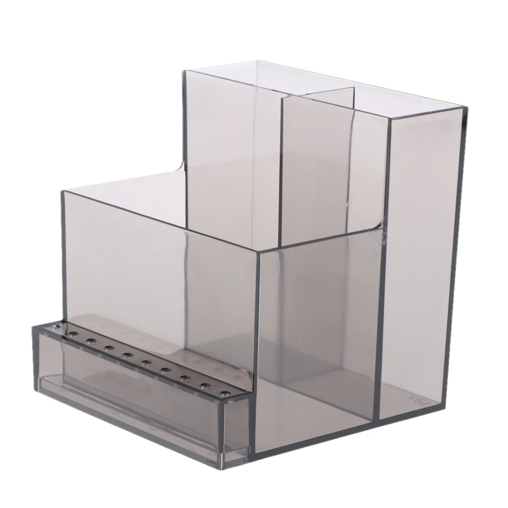 13 Holes Electric Nail Drill Bits Holder Exhibition Stand Display Organizer Nail File Stand Nail Art Manicure Tools Box 