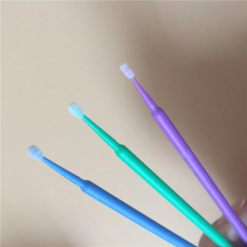 100 Pcs Applicator Brushes Dental Micro Brush Disposable Materials Durable Micro Mascara Wands Spoilers Eyelashes Cosmetic Brush 2