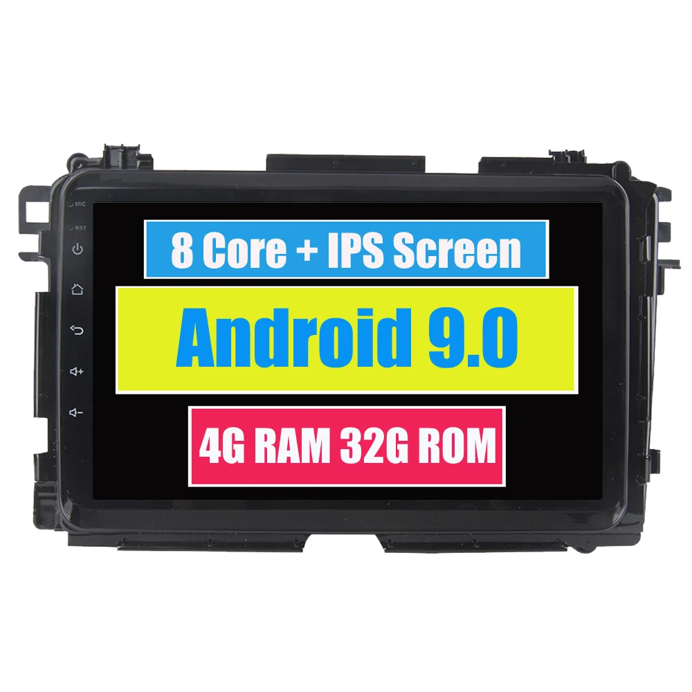 RoverOne Android 9,0 Восьмиядерный автомобильный Радио gps для Honda Vezel HR-V HRV+ 8 ''сенсорный экран мультимедийный плеер стерео головное устройство