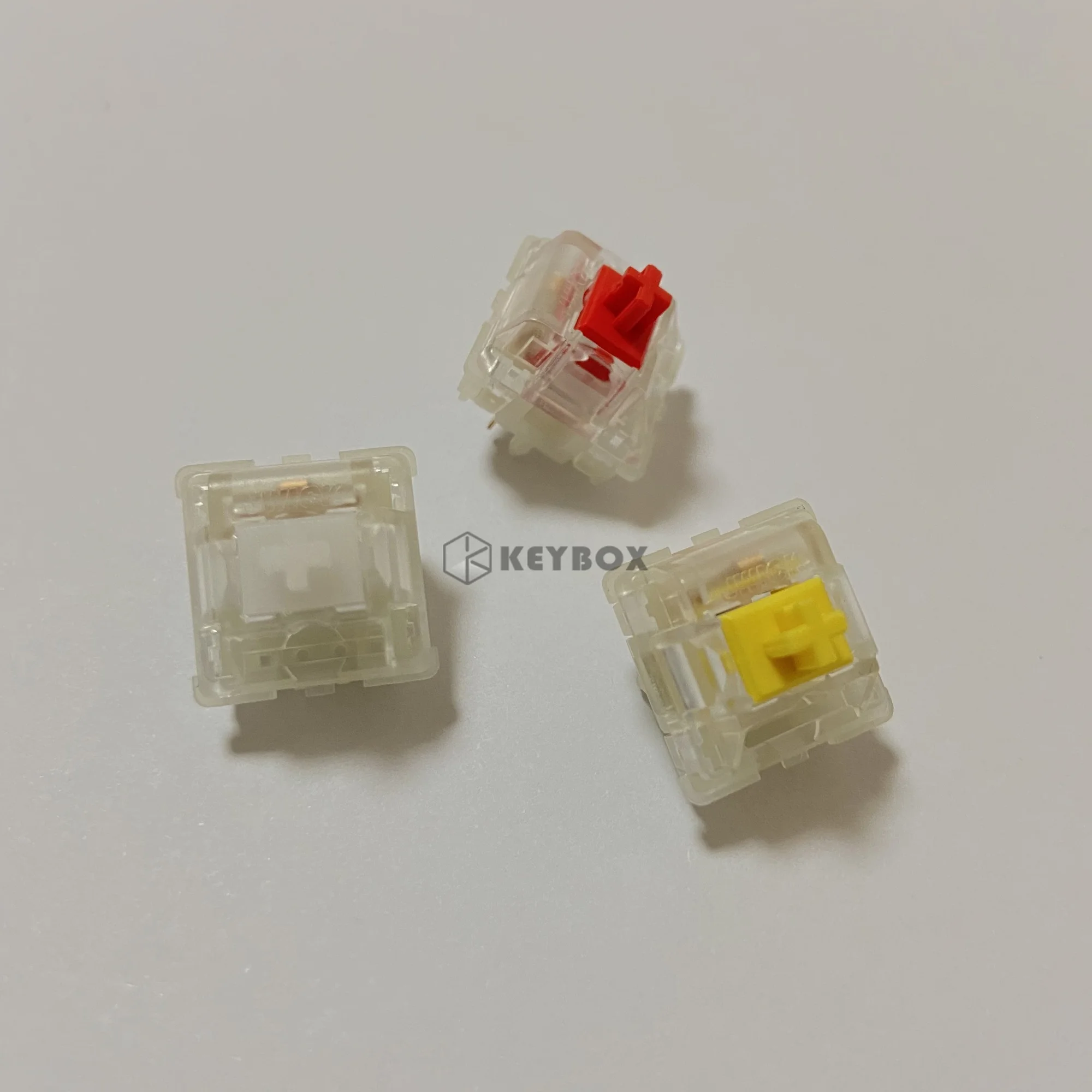 EverGlide Linear Switches White Yellow Red Switches By JWK JWICK keyboard with touchpad for pc