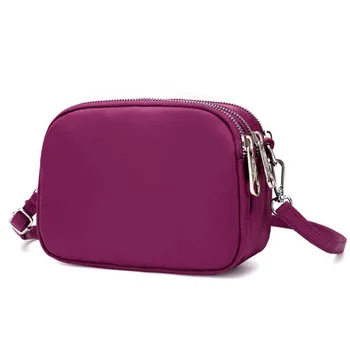 

Vintage Women Water proof Nylon Messenger Bag Shoulder Crossbody Bag Lady Small flap Bag Bolsa Feminina Multilayer