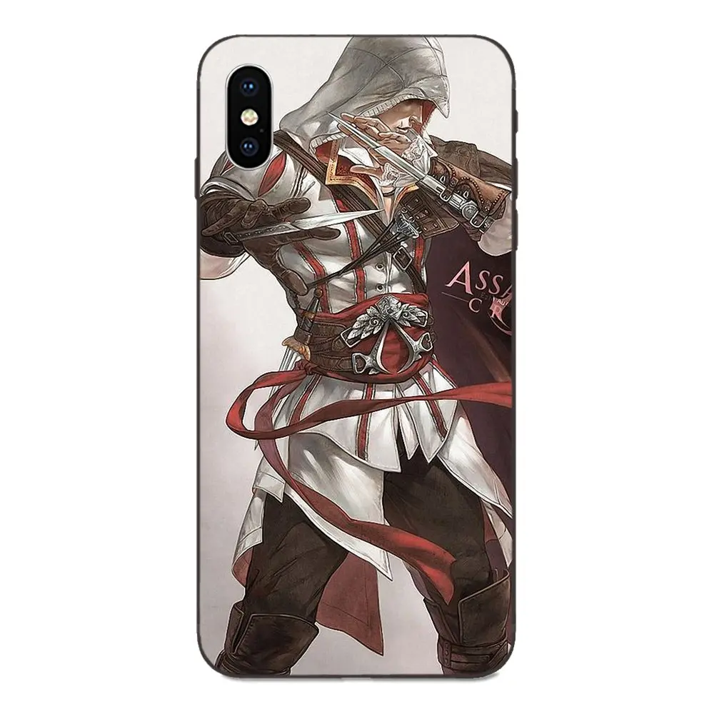 as picture Assassins Creed Чехол для мобильного телефона для samsung Galaxy Note 4, 8 9 G313 S3 S4 S5 S6 S7 S8 S9 S10 Edge рlus Lite I9080 - Цвет: as picture