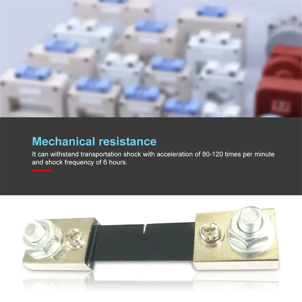 FL-2 50A/100A/200A 75MV DC токовая шунтирующая резисторная панель для цифрового амперметра Амперметр КЛАСС 0,5 токовый шунтирующий резистор