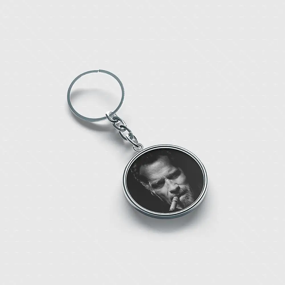 Arnold Schwarzenegger Best personalized keychain Cute cool accessories custom keychains for men women kids | Украшения и