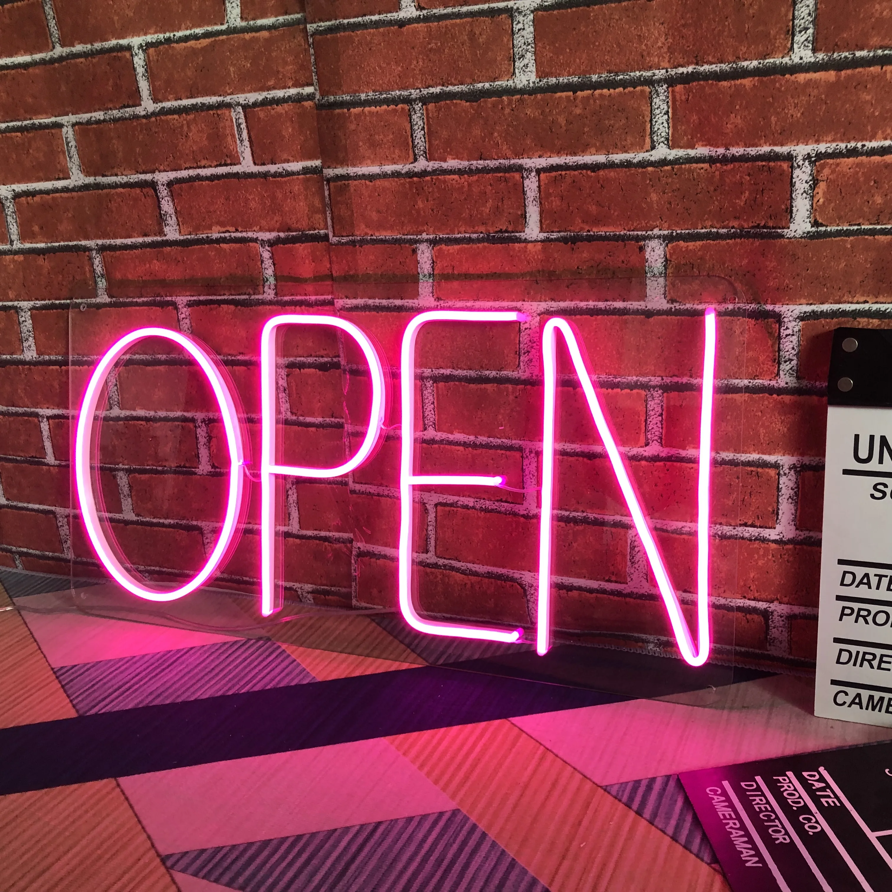 OPEN LED Neonlicht Leuchtreklame Neon Licht Wandleuchte Bar Cafe Restaurant 