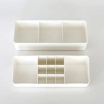 

Makeup Organizer Storage Box Saving Space Desktop Office Organizer Cosmetic Skin Care Jewelry Sundries Organizer Double Layer