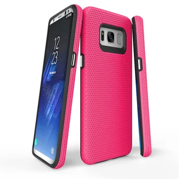 

Armor Phone Case For Samsung Galaxy S8 Plus Hybrid Impact Rugged Soft TPU & Hard PC Shockproof Protective Back Cover Bumper Case