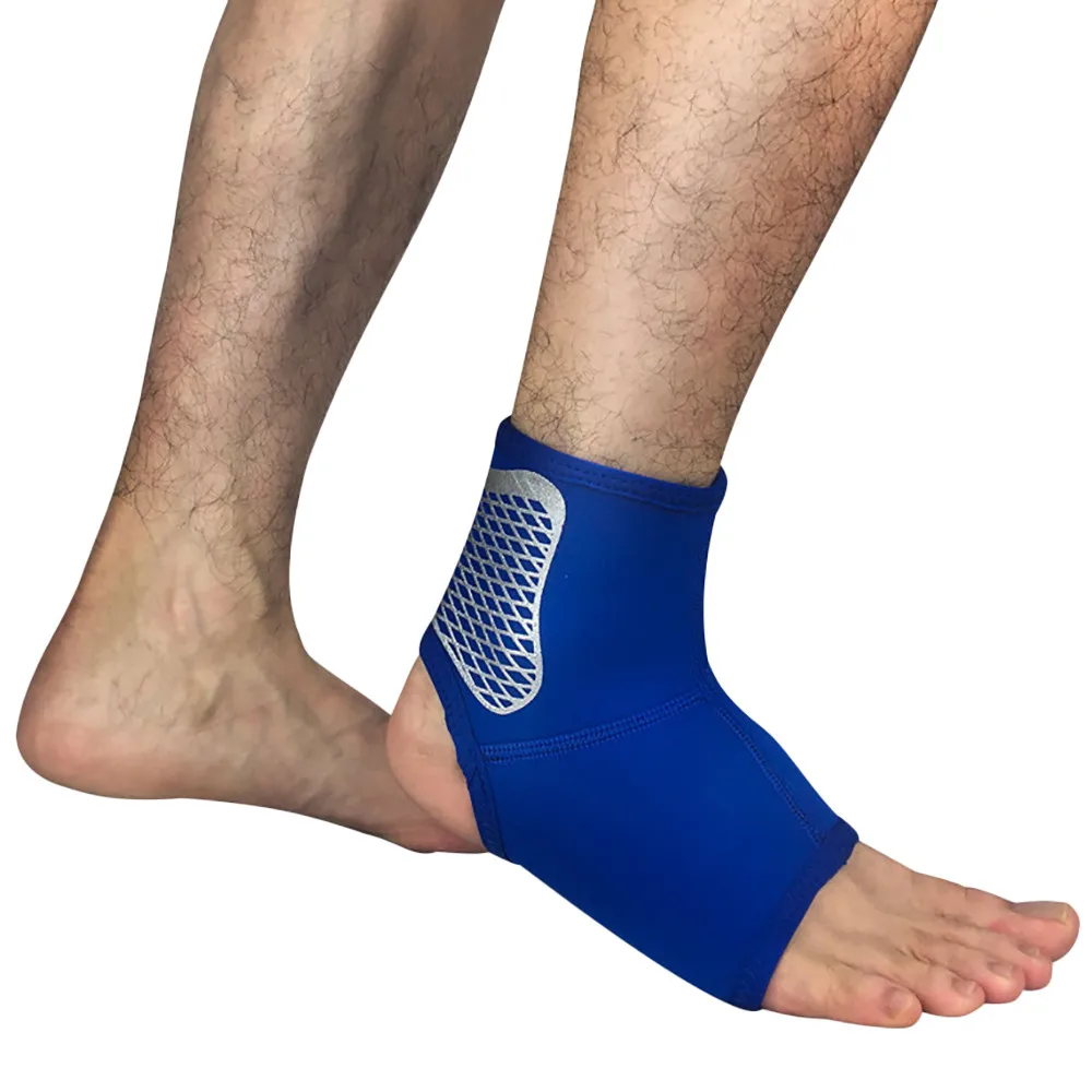1 шт. бандаж для лодыжки компрессионный поддерживающий рукав эластичный дышащий для восстановления травм боли в суставах femme Foot Sports Z0801