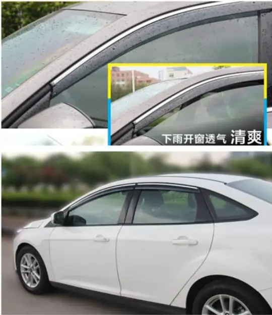 Для Ford 12-15-17 фокус окна козырек специальное окно Rainbrow украшения Аксессуары