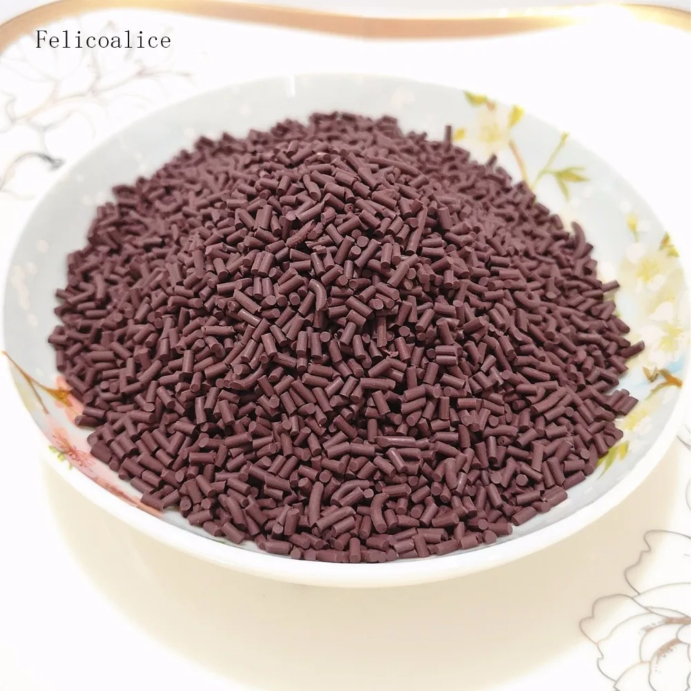 Coffee 1KG 1 кг слизистая глина радужные яркие цвета разбрызгивает наполнитель игрушки аксессуары конфеты поддельные торт десерт грязь украшения - Цвет: Coffee 1KG