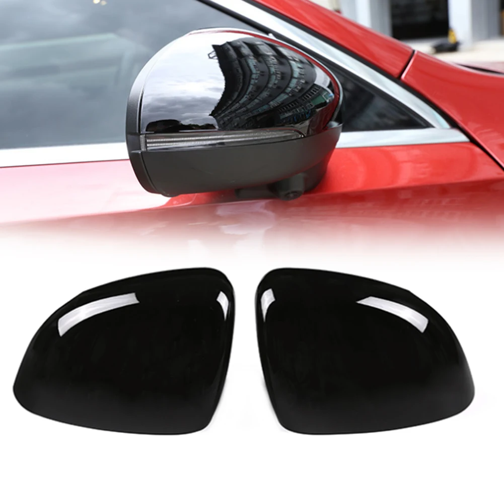 For Mercedes-Benz A-Class W177 2019 2020 Black Exterior Rearview Mirror Cover Side Mirrors Protection Guards | Автомобили и