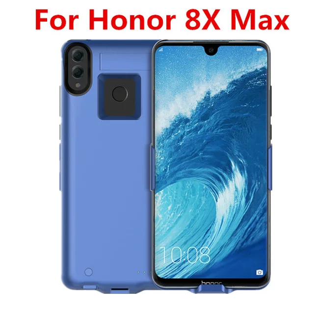 Honor 8x Max Для huawei Honor 8X6500 мАч, чехол для зарядного устройства, расширенный аккумулятор, запасной внешний аккумулятор, чехол для Honor 8X 8X Max, чехол с подставкой - Цвет: Honor 8x Max
